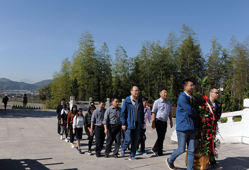 蘇科(kē)農化黨支部組織黨員幹部赴古田參觀學(xué)習